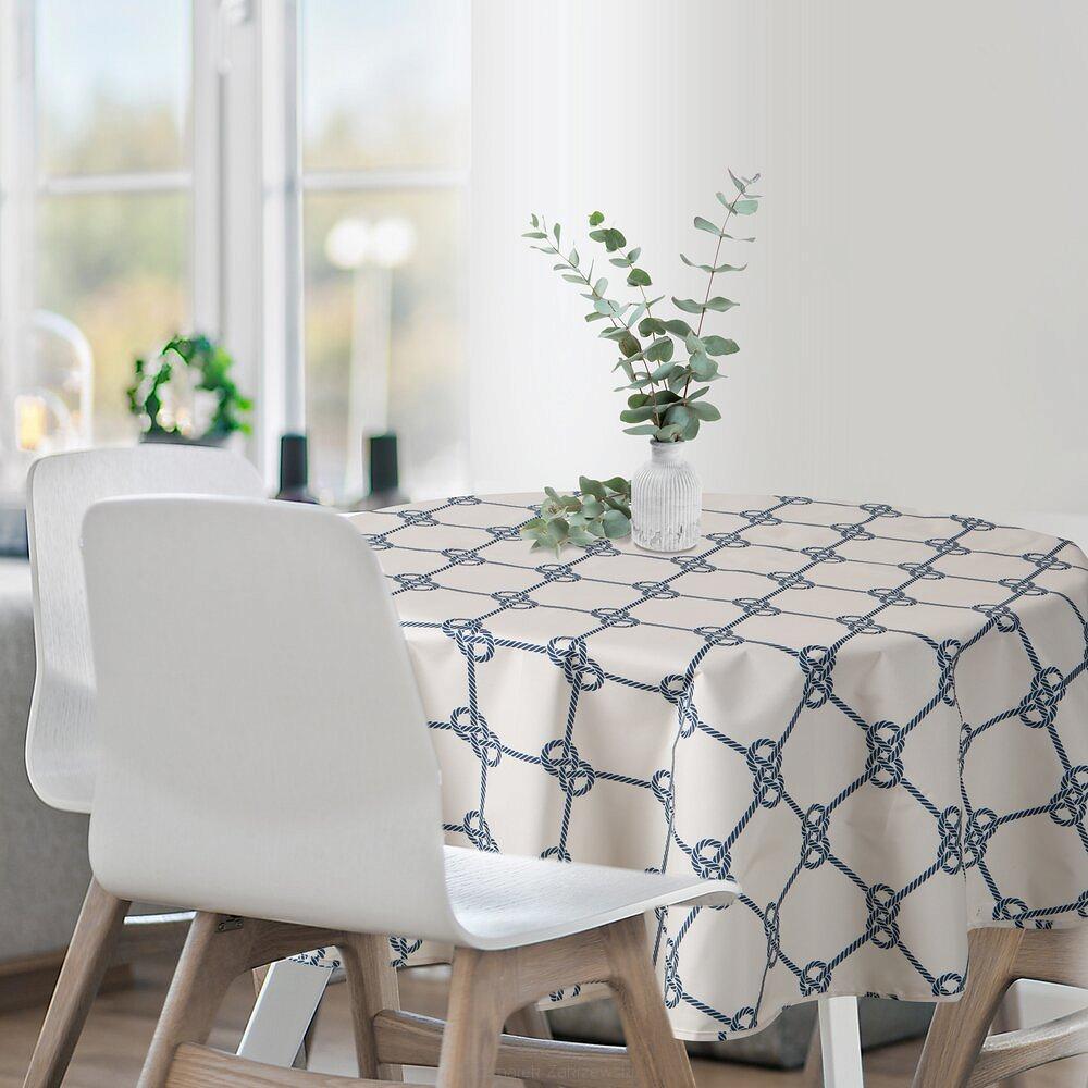 Obrus dekoracyjny GARDEN 150 Eurofirany biały