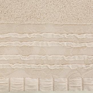 Ręcznik bawełniany ROSSI 50x90 Eurofirany beżowy