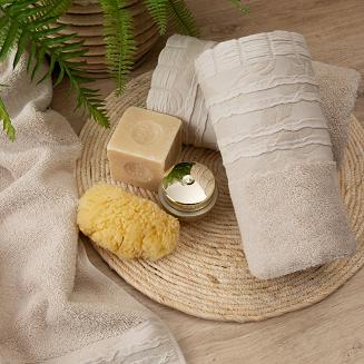 Ręcznik bawełniany ROSSI 50x90 Eurofirany beżowy