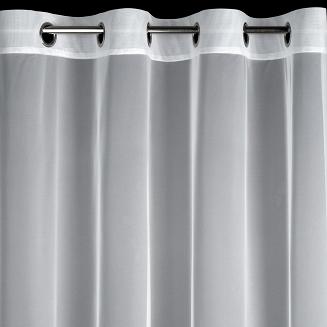 Firana gotowa na przelotkach TALINA 140x250 Eurofirany biały