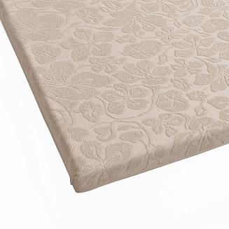 Prześcieradło frotte bez gumki Tulipan 150x205 ZWOLTEX sepia GRUBE