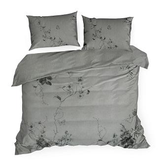 Pościel bawełniana PALERMO3 200x220 Eurofirany jasnoszary