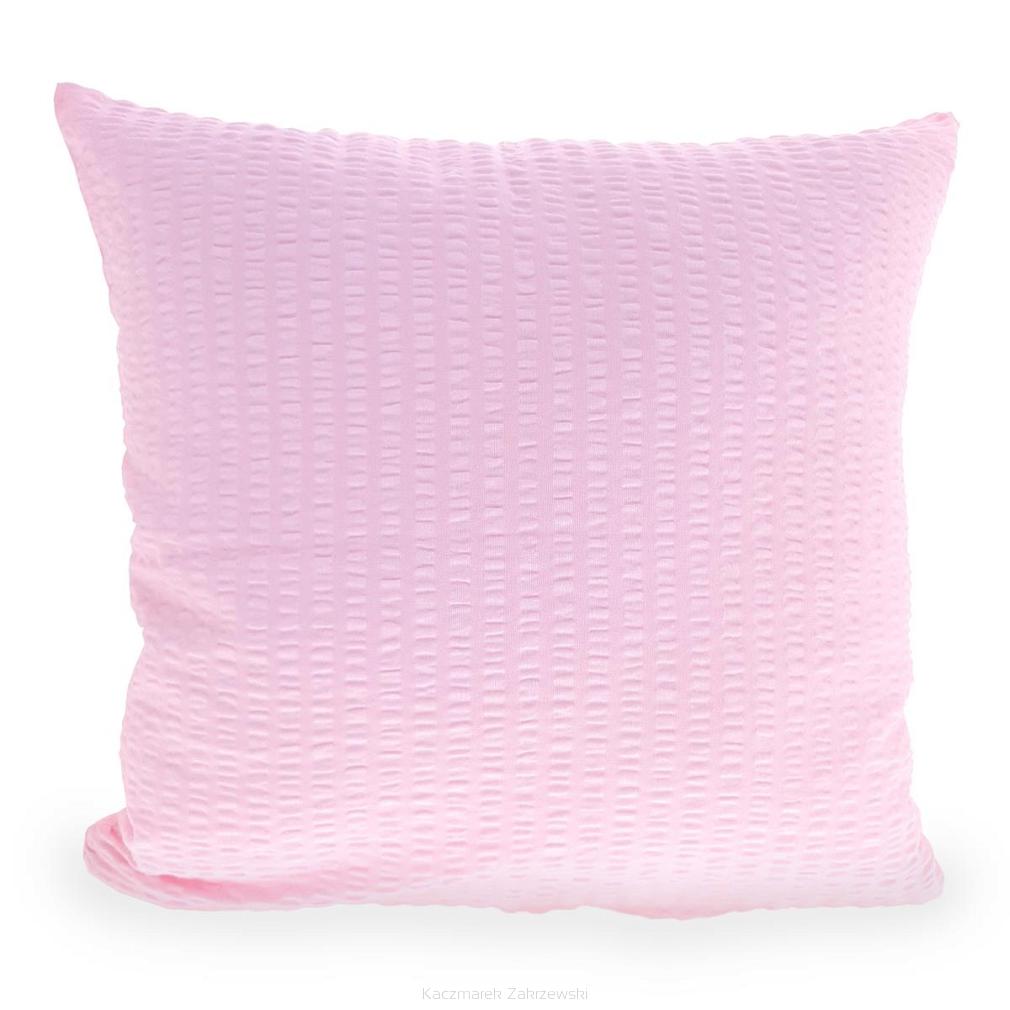 Poszewka z kory 40x40 różowa