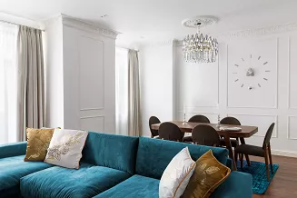 Poszewka dekoracyjna POPLA 45x45 Eurofirany miodowa złota