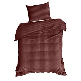 Pościel satynowa VERA 160x200 Eurofirany burgundowy