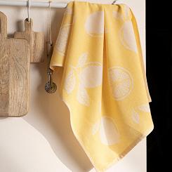 Ścierka kuchenna bawełna egipska CYTRYNKA 50x70 żółta
