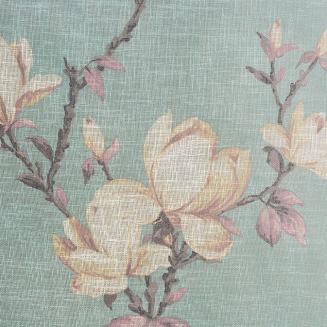 Zasłona gotowa na przelotkach LUNA 140x250 Eurofirany miętowy/różowy