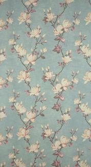 Zasłona gotowa na przelotkach LUNA 140x250 Eurofirany miętowy/różowy