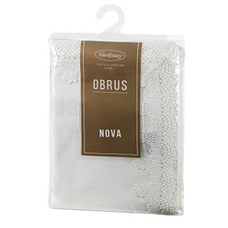 Obrus dekoracyjny RITA 145x260 Eurofirany biały