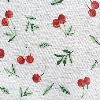 Obrus dekoracyjny CHERRY 85x85 Eurofirany biały