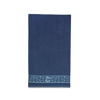 Ręcznik bawełniany 50x90 Zwoltex Sto Lat indygo