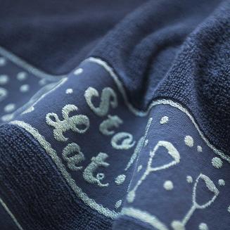 Ręcznik bawełniany 50x90 Zwoltex Sto Lat indygo