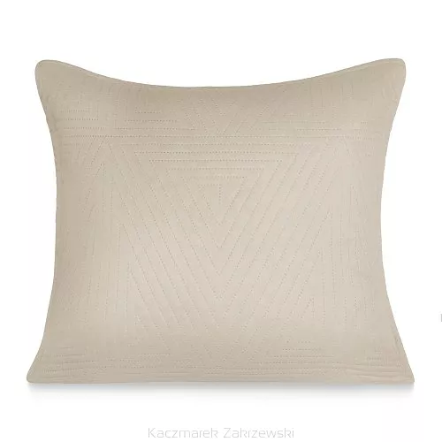 Poszewka dekoracyjna TRIO 45x45 pikowana beżowa