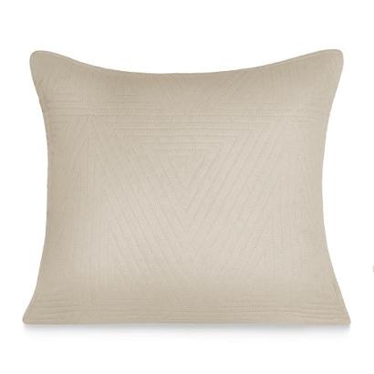 Poszewka dekoracyjna TRIO 45x45 pikowana beżowa