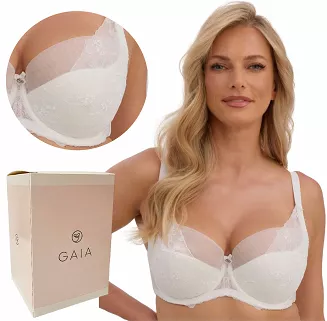 Biustonosz GAIA Semi-soft Liana 1341 półusztywniany ecru