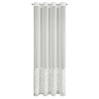 Firana gotowa na przelotkach LIZA 140x250 Eurofirany naturalny