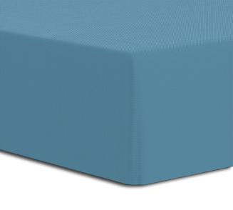 Prześcieradło jersey z elastanem z gumką 140x200 Darymex niebieskie