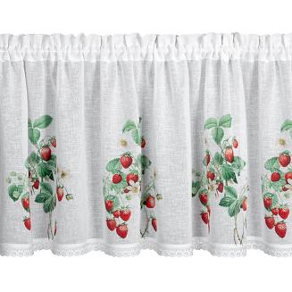 Firana gotowa na taśmie KSENIA 150x60 Eurofirany biały