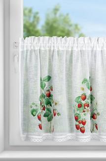 Firana gotowa na taśmie KSENIA 150x60 Eurofirany biały