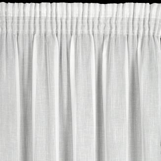 Firana gotowa na taśmie ANNA 140x270 Eurofirany biały