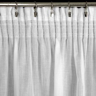 Firana gotowa na taśmie ANNA 140x270 Eurofirany biały