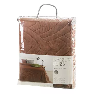 Narzuta dekoracyjna LUIZ 200x220 ceglany