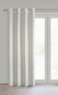 Zasłona gotowa na przelotkach RONYA 140x250 Eurofirany kremowy