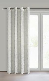 Zasłona gotowa na przelotkach RONYA 140x250 Eurofirany kremowy