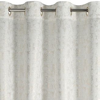 Zasłona gotowa na przelotkach RONYA 140x250 Eurofirany kremowy