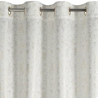 Zasłona gotowa na przelotkach RONYA 140x250 Eurofirany kremowy