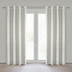 Zasłona gotowa na przelotkach RONYA 140x250 Eurofirany kremowy