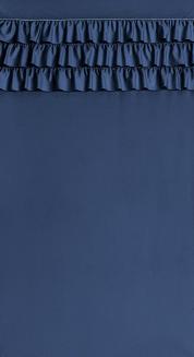 Zasłona gotowa na przelotkach SAMI 140x250 Eurofirany granatowy