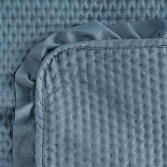 Narzuta dekoracyjna FALBANKA 210x170 granatowy