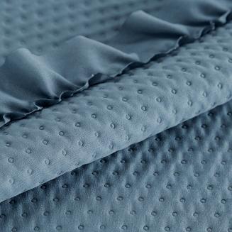 Narzuta dekoracyjna FALBANKA 210x170 granatowy