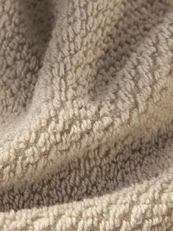Ręcznik bawełniany o ryżowej strukturze Loren 70x140 beżowy