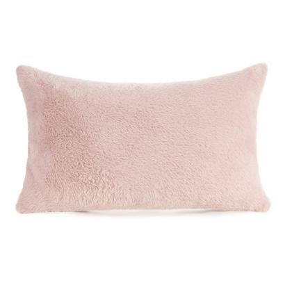 Poszewka dekoracyjna NINA 30x50 Eurofirany pudrowa futrzana i puszysta