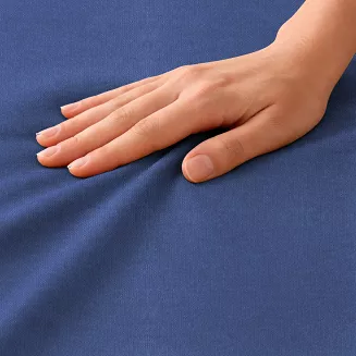 Prześcieradło jersey z gumką 200x220 granatowe
