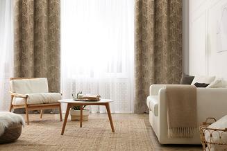 Zasłona gotowa na przelotkach ZAS 140x250 Pierre Cardin Eurofirany szary