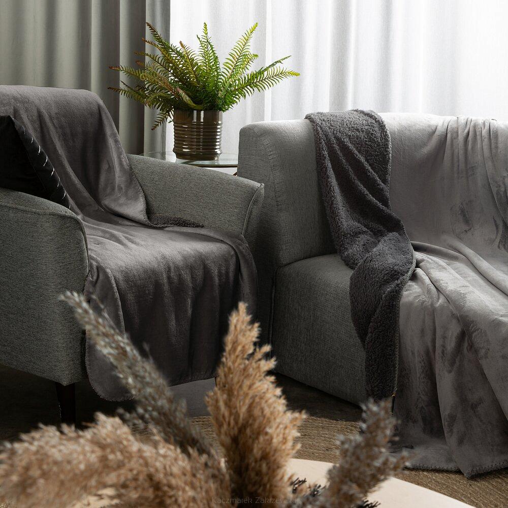 Koc narzuta TEDY Eurofirany stalowy