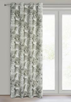 Zasłona gotowa na przelotkach ZORA 140x250 Eurofirany biały