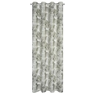 Zasłona gotowa na przelotkach ZORA 140x250 Eurofirany biały