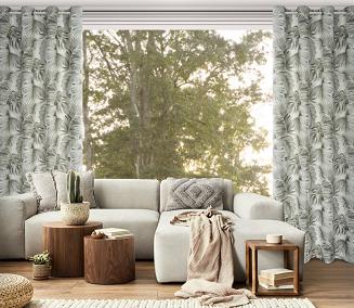 Zasłona gotowa na przelotkach ZORA 140x250 Eurofirany biały