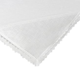 Obrus dekoracyjny SILEN 80x80 Eurofirany biały