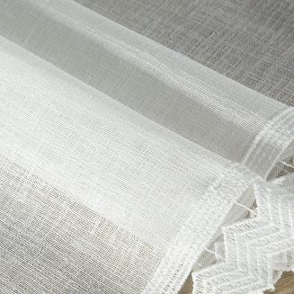 Obrus dekoracyjny SILEN 80x80 Eurofirany biały