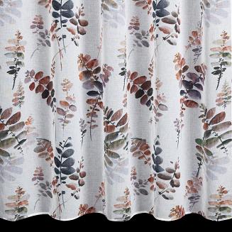 Zasłona gotowa na taśmie MARINA 140x270 Eurofirany stalowy