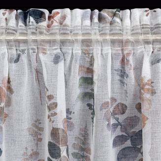 Zasłona gotowa na taśmie MARINA 140x270 Eurofirany stalowy