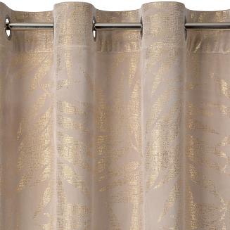 Zasłona gotowa na przelotkach ELENA 140x250 Eurofirany granatowy