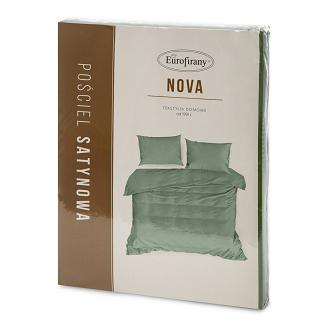 Pościel satynowa NOVA3 220x200 Eurofirany szałwiowy