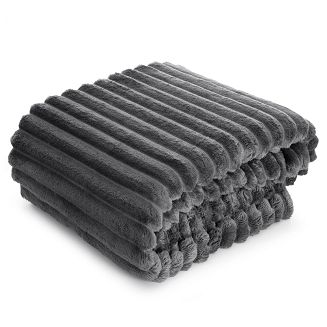 Koc narzuta SOFT 150x200 Design91 stalowy