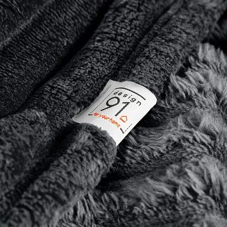 Koc narzuta SOFT 150x200 Design91 stalowy